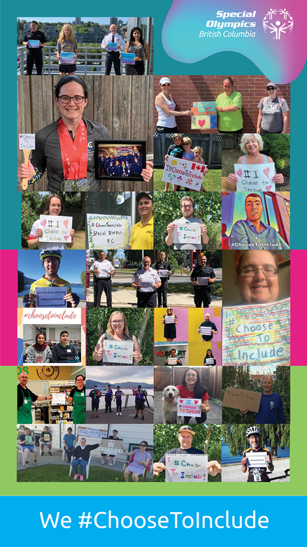 Special Olympics Global Week of Inclusion photo collage