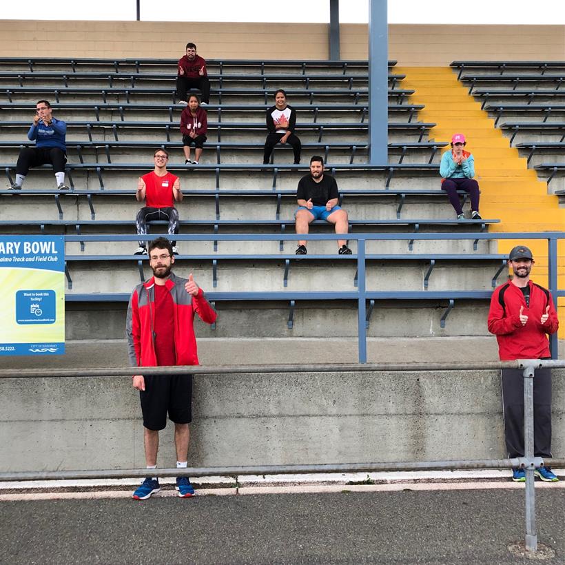 Special Olympics track athletes in Nanaimo
