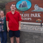 Krystian at Kamloops Wildlife Park